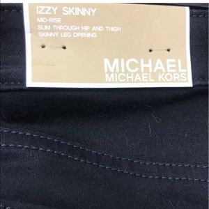 MICHAEL Michael Kors size 8 IZZY Skinny Mid Rise